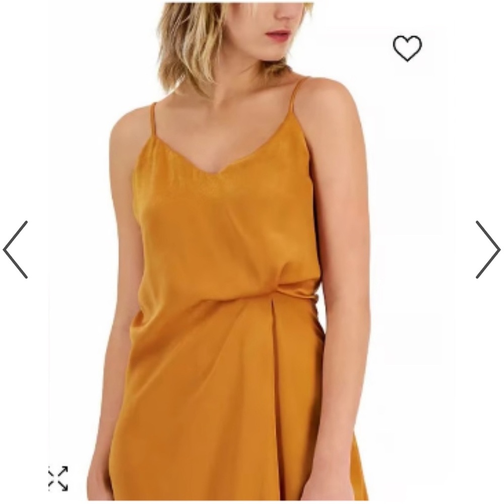 Lucy Paris Marigold Silky Dress